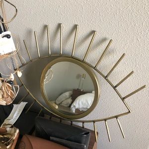 Brass Eye Mirror
